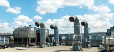 Air pollution control and noise reduction